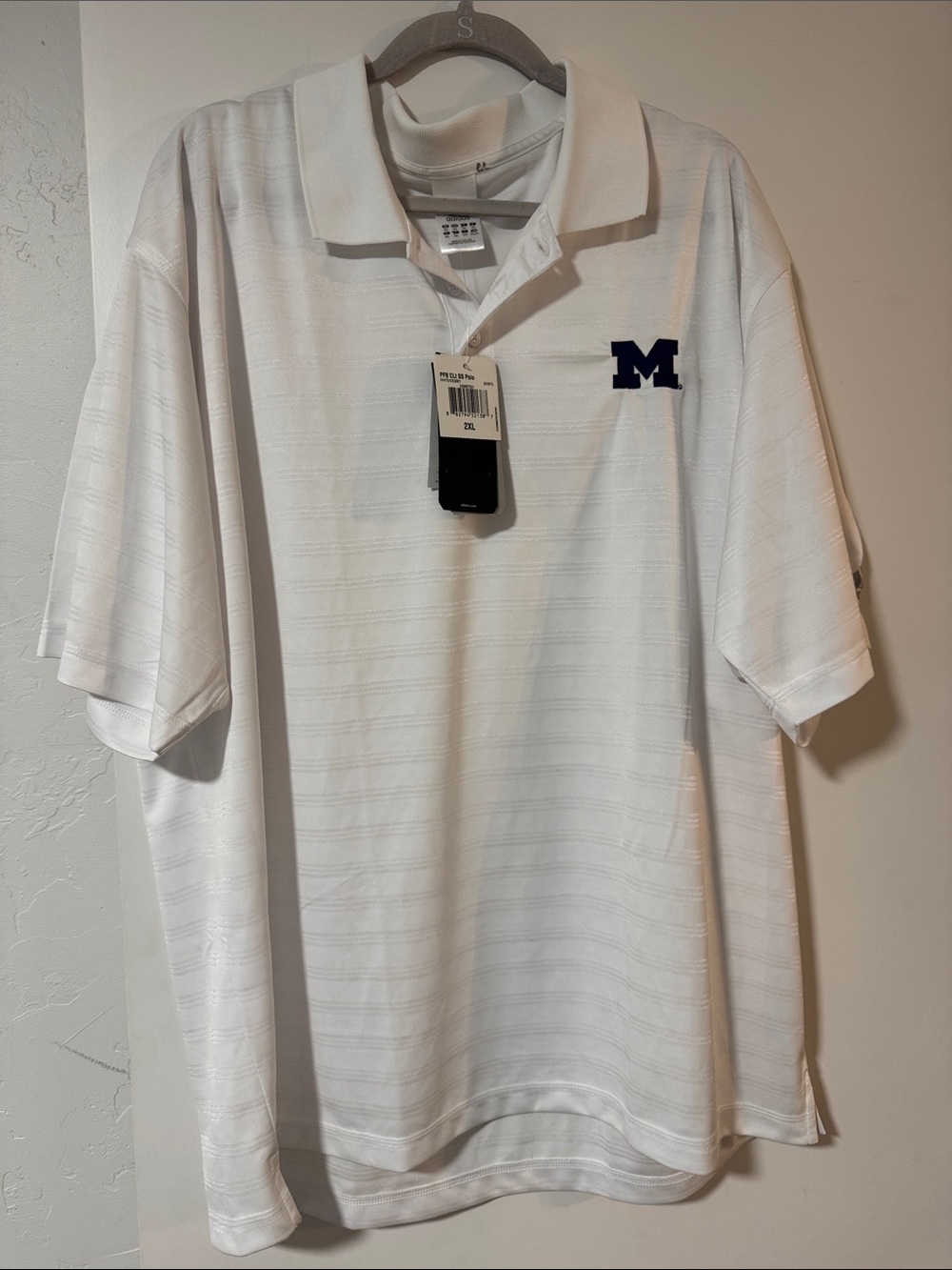 Adidas Michigan Wolverines Polo Shirt